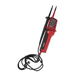 F Fityle デジタル電圧計　オートレンジ 連続性 位相回転試験 極性検出 AC/DC電圧テスター 防水性　