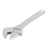 uxcell アジャスタブルレンチ　250mm　10" 0-28mm　ジョー レンジ メタル 調整可能