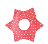 【ママセレクト】３６０度スタイ　よだれかけ　（ピンクドット）