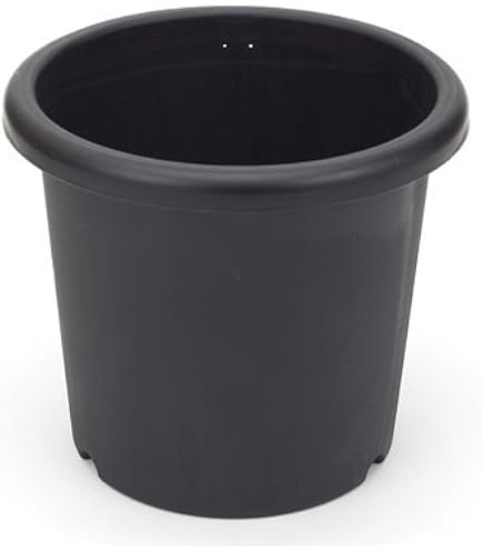 Amazon | グリーンパル 菊鉢 10号 黒 容量:約15L | 鉢