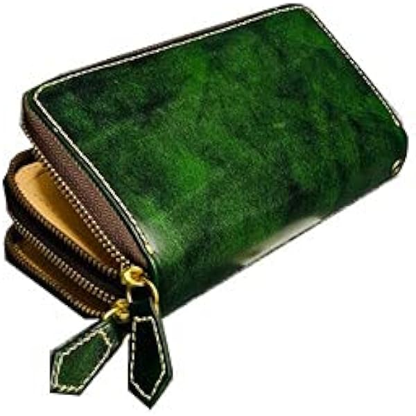 Amazon | [TAKUMI] ダブルファスナー ブライドルレザー ラウンド