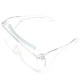 セフティー3 ガーデングラス 紫外線カット 軽量 メガネの上からかけられるタイプ クリア G-1