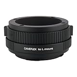 XPIMAGE Cameflex to L レンズマウントアダプターリング Kinoptik Cameflex Tegea Paris シネレンズからライカ SL パナソニック S5 シグマ Fp L Lマウントシステム ミラーレスデジタルカメラに対応