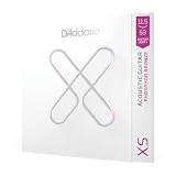 D'Addario ダダリオ アコースティックギター弦 XS コーティング弦 フォスファーブロンズ Custom Light+ .0115-.053 XSAPB11553 【国内正規品】