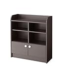 ママたちの声から生まれたランドセル棚 兄弟2人で使える 可動式棚板 角丸 低ホルマリン 抗菌 日本製 (ダークブラウン)