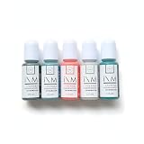 紗や工房 レジン 着色剤 5色 セット いろどりのもと レジン着色剤 レジン液 着色料 着色剤セット レジン着色剤セット 着色 くすみカラー 不透明 ミルキー パステル 高発色 UVレジン LEDレジン カラー カラーチャート用リング付 ハンドメイド ハンドメイド アクセサリーパーツ