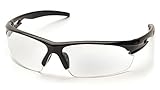 Pyramex Safety SB8110D IO Black Frame with Clear Lens [並行輸入品]