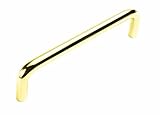 Hickory Hardware PW555-PB 4-Inch Cabinet Wire Pull 4-Inch Polished Brass [並行輸入品]