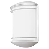 Lithonia Lighting OLCS 8 WH M4 LED Outdoor Wall Sconce, White [並行輸入品]
