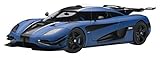 AUTOart 1/18 ケーニグセグ One:1 マット・ブルー/カーボンブラック/ホワイト...