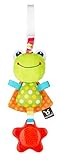Benbat Dazzle Friends Frog Jitter Stroller Toy Green [並行輸入品]