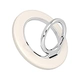 MOTTERU(モッテル) スマホリングスタンド Magsafe対応 マグネット式 360度回転 iPhone16 15 アーモンドミルク MOT-SRING01-AM