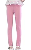 Plus Nao(プラスナオ) 子供用 ロングパンツ スキニーパンツ レギンスパンツ レギパン ボトムス ウエストゴム 伸縮性 ストレッチ 動きやすい 110 ピンク