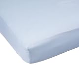 Carters Easy Fit Sateen Crib Fitted Sheet, Blue (Discontinued by Manufacturer) [並行輸入品]