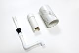 AquaParts Aquaponics Mini Bell Siphon with Media Guard - 8" by The Aquaponic Source [並行輸入品]