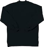 SM834 裏起毛秋冬長袖ハイネック【作業服とカジュアルの店　オーツカ】(Ｍ 06:ブラック)