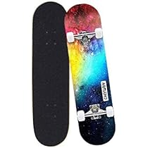 Amazon | 星云 奈良シルク スケートボード 31インチ スケボー