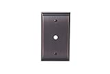 Amerock BP36512ORB Candler 1 Cable Wallplate, Oil-Rubbed Bronze [並行輸入品]