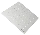 Bakstar (TM) 8" Square Stainless Steel Shower Head - Modern Showerhead with Powerful Spray - Premium