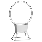 Syndicate Sales Rectangular Basket High Base, White