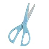 uxcell　はさみ　便利　ホーム　シャープ　ブレード　ベビー　ブルー　文房具　カッター