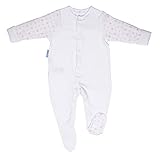 Grobag gro-suit with Sleeper Sleeping Bag?-?Pink Hearts on White Background by Grobag