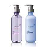 plus eau プリュスオー シャンプー トリートメント メロウ アジサイの香り 450ml 2本セット 紫陽花 シルク美容液成分配合