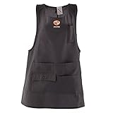 [X-CLOTHES] 選べる156柄 リアル エプロン ワンポイント 刺繍 エプロン ワンピース レディース 撥水加工 脇ボタン マタニティ グッズ 雑貨 ori-a-tao15-b06-s F 黒 ラーメン2