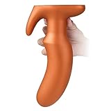 アナルプラグ アナル拡張 あなるプラグ 液体シリコン プラグ 防水 人気 アダルトグッズ 男女兼用 特別な台座(M,ゴールデン)