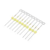 DealMux 10個入り3.0V-3.2V SMD Superbright LEDチップランプの発光ダイオードホワイト