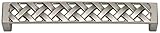 Atlas Homewares 311-BRN Lattice Collection 5.3-Inch Large Pull, Brushed Nickel [並行輸入品]