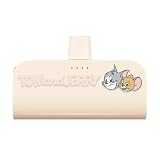 USB Type-C 直挿しモバイルバッテリー パススルー充電 対応 5,000 mAh / PD20W トムとジェリー PG-WLB50C01TAJ