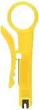 uxcell　ケーブルストリッパー UTP RJ45ストリッパー　110スタイル　パンチダウン　ツール　金属製　イエロー
