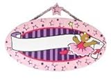 Ballet Bear Personalized Wall Plaque [並行輸入品]