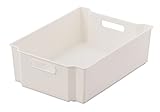 天馬 積み重ねられるボックス M 幅26×奥行36×高さ11cm PORISH スキピタボックス M ホワイト