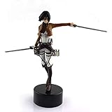 ミカサ・アッカーマン 進撃の巨人 モバイルアクションフィギュアおもちゃコレクションクリスマスおもちゃ人形 (ミカサ・アッカーマンD)