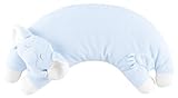 Angel Dear Curved Pillow, Blue Elephant by Angel Dear [並行輸入品]
