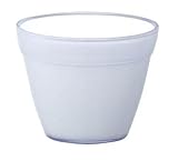 イタリア製樹脂ポット COCCO(コッコ) 8cm (穴無し) ホワイト 4個入り