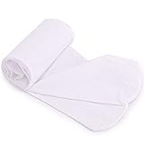 Librao Japanタイツ キッズ　バレエ　高品質　可愛いバレエタイツ　ガールズタイツ (M, ホワイト)