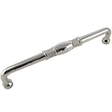MNG Hardware 20613 12-Inch C/C 13-Inch Overall Oversize Vanilla Bamboo Guerlain Pull, Oil Rubbed Bro