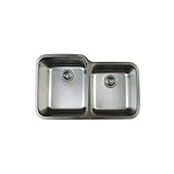 Blanco 441023 Stellar 1 – 3 / 4デュアルボウルステンレススチールキッチンシンク32 1 / 3 " x 20、 One Size 441023 1