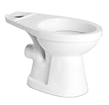 Saniflo Saniflo 087細長いトイレ便器のみ( 1.28 GPF ) for Saniflo Maceratorシステムホワイト