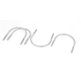 60ミリメートルパイプ径M6ラウンドベンドUボルトファスナー4本