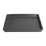 シンプルキャンドルディッシュ スクエア ブラック 25×25 [並行輸入品]