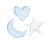 Petit Praia Cushions (Baby Celeste) by Petit Praia