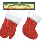 DDI 1742203 Christmas Stocking and Mit Pack of 72