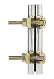 B & Kパイプ修理クランプステンレススチール3 / 4 "