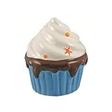 laVieセラミックSundaeファンドコイン&お金貯金箱 – ブルー