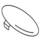 Moen 93379ハンドル温度インジケータキャップforシングルハンドルレバー洗面、 クローム 93379 1
