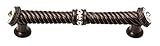Carpe Diem Hardware 1200-12C Cache 5-Inch O.C. Large Pull with End and Center Made with Swarovski El